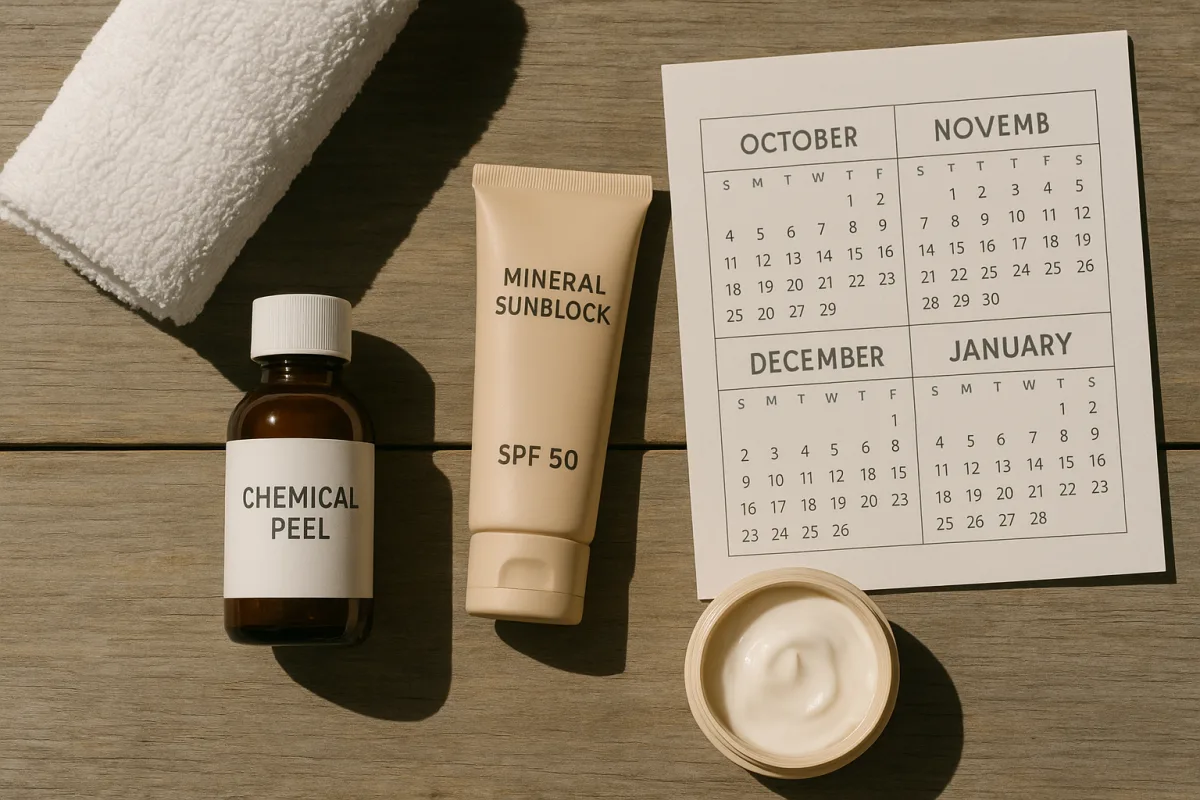 Best Time of Year for Chemical Peels: What You Need to Know