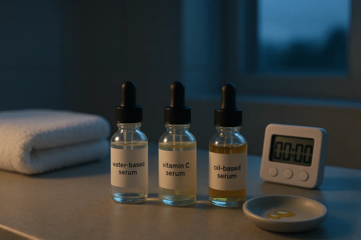 How to Layer Serums: Correct Order and Application Tips